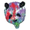Colour Splattered Panda