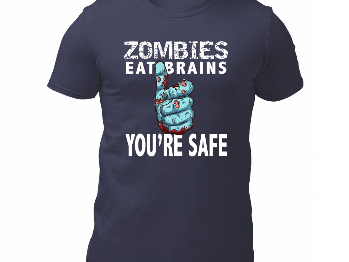 Zombies Eat Brains You’re Safe