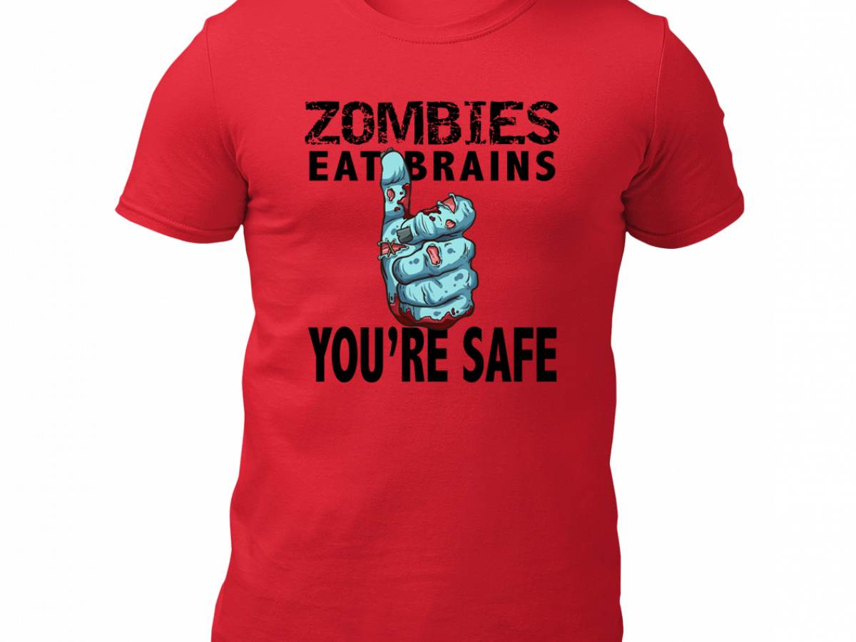 Zombies Eat Brains You’re Safe