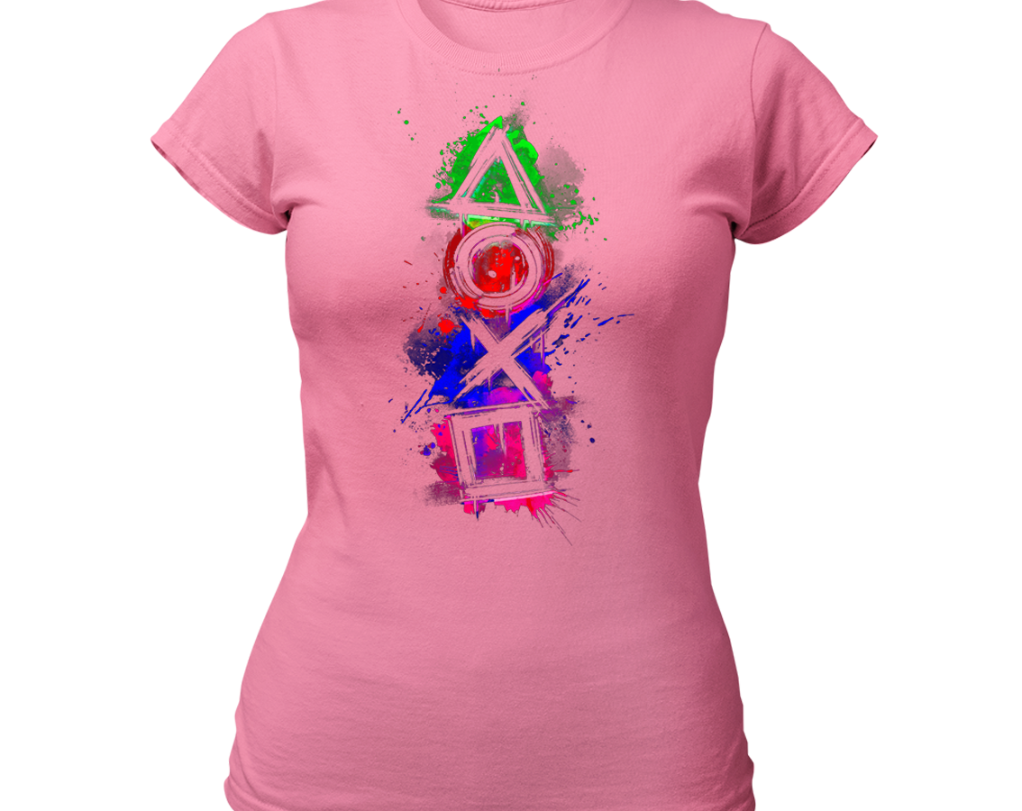 Playstation Buttons Women’s Tee