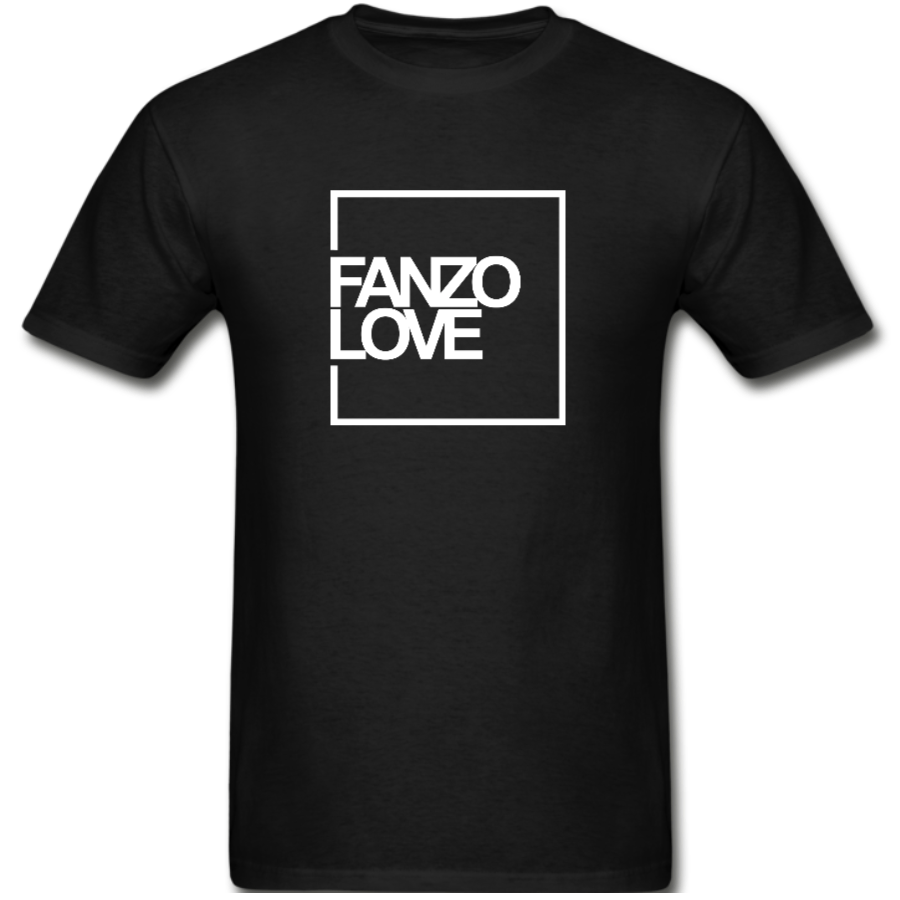 Fanzo Love – White Print T-shirt