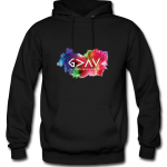 God is Greater than the Highs and Lows Hoodie - Black