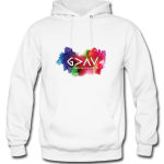 God is Greater than the Highs and Lows Hoodie White
