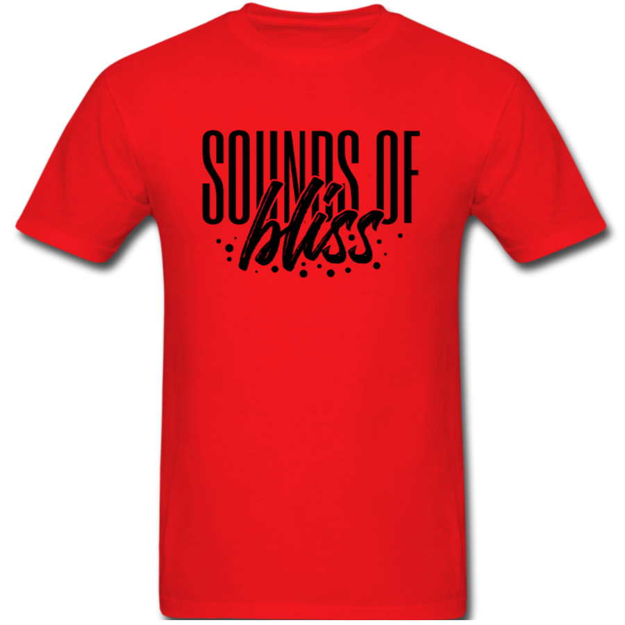 Sounds Of Bliss – Black Print T-shirt
