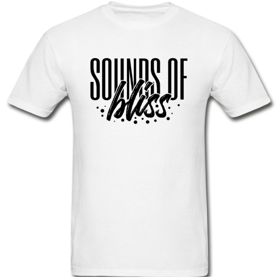 Sounds Of Bliss – Black Print T-shirt