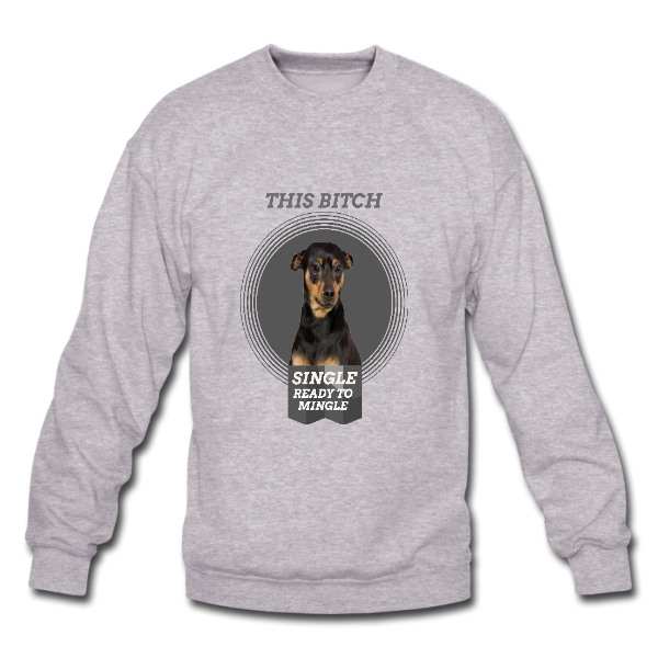 Alizteasetees Unisex Sweater – This Bitch Single Ready To Mingle..