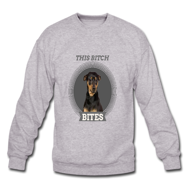 Alizteasetees Unisex Sweater- This Bitch Bites.