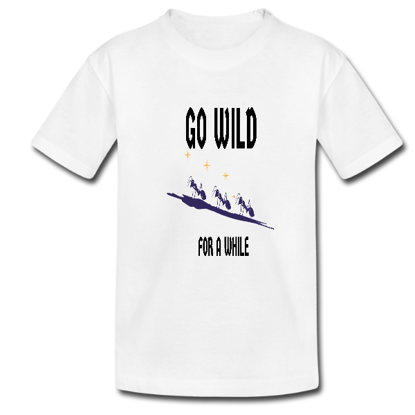Alizteasetees Kids Tee – Go wild for a while.