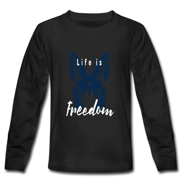 Alizteasetees Long sleeve – Life is freedom.