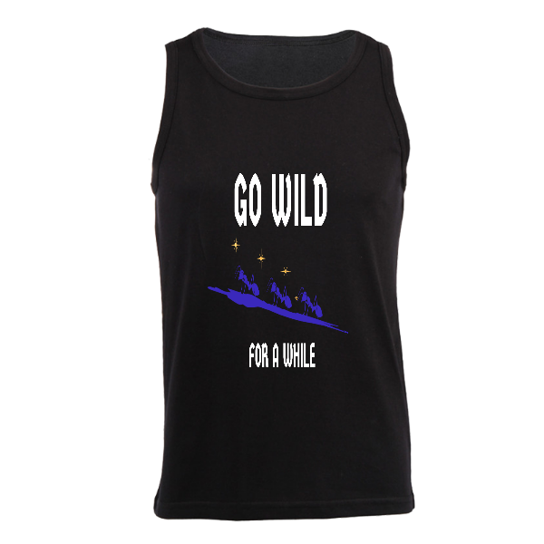Alizteasetees Mens Vest – Go wild for a while.
