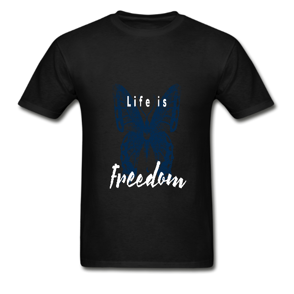 Alizteasetees Unisex Tee – Life is freedom.