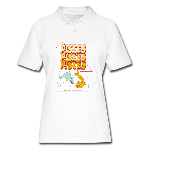 Alizteasetees Womens Golf – Pisces Modern Funny.