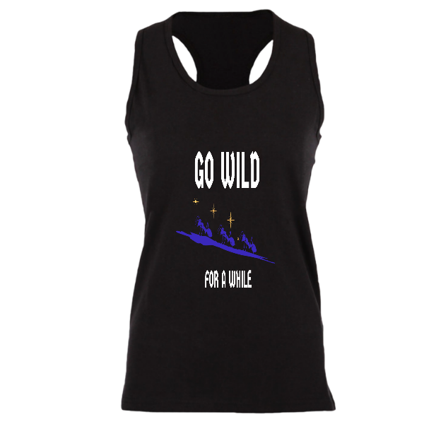 Alizteasetees Womens Racerback – Go wild for a while.
