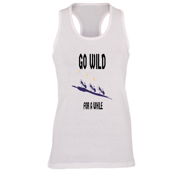 Alizteasetees Womens Racerback – Go wild for a while.