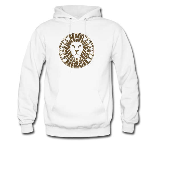 DALLI RATED WHITE & GOLD HOODIE