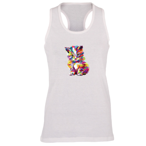 Cute cat pop art shirt