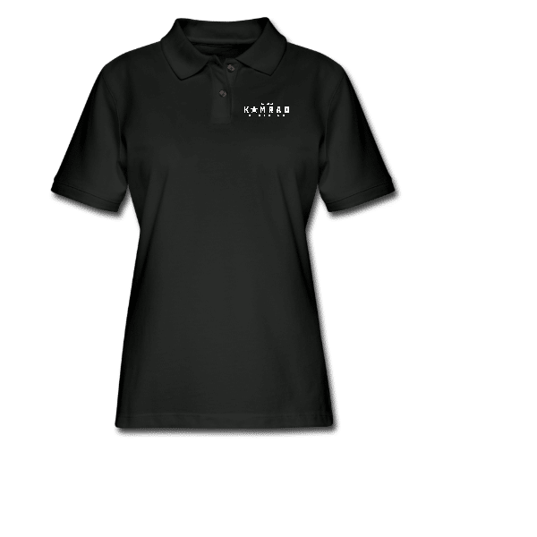 KOMRAD Klothing™ Womens Golf Shirt (Logo White)