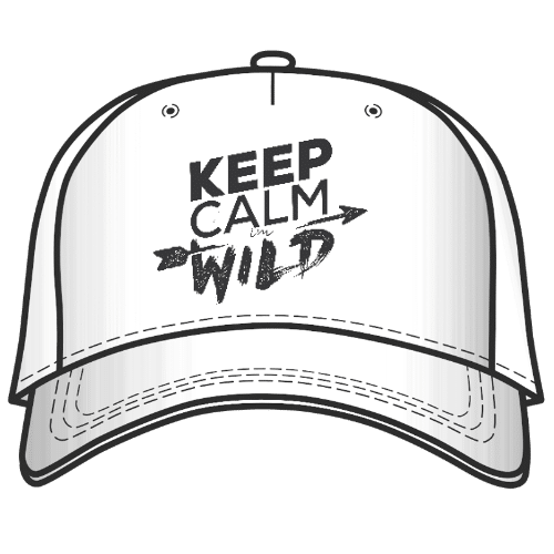 Keep calm I’m wild – cap