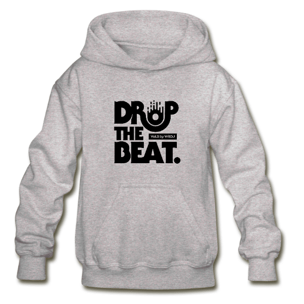 Drop The Beat unisex Kids Hoodies