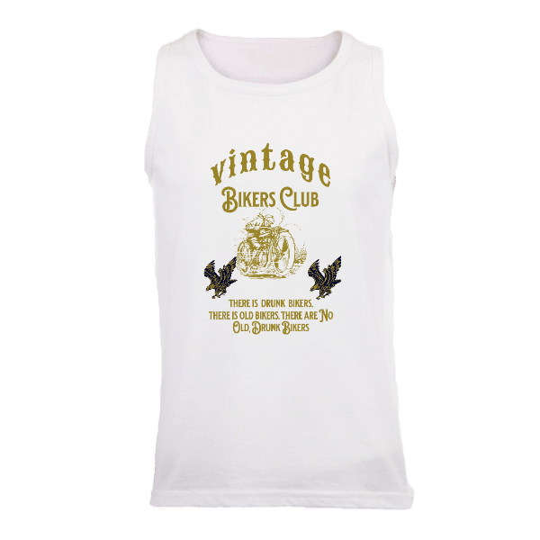 Vintage Bikers Club Men’s Vest T-Shirt