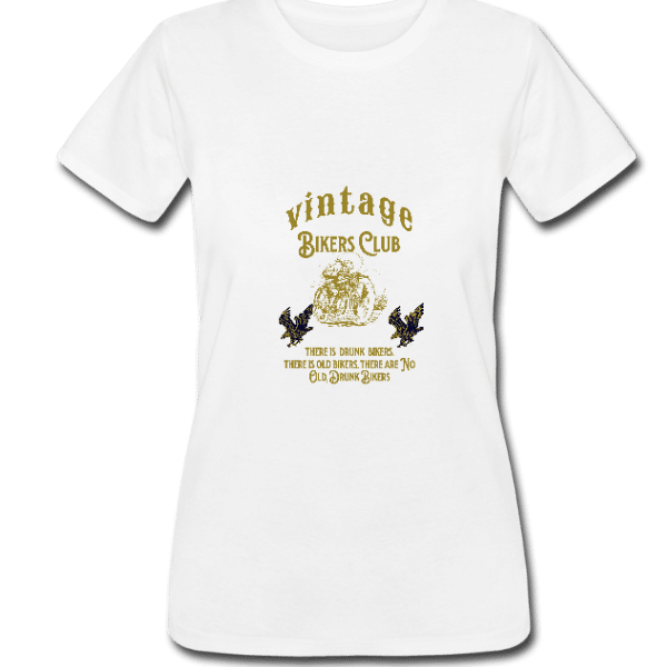 Vintage Bikers Club Womans Tee