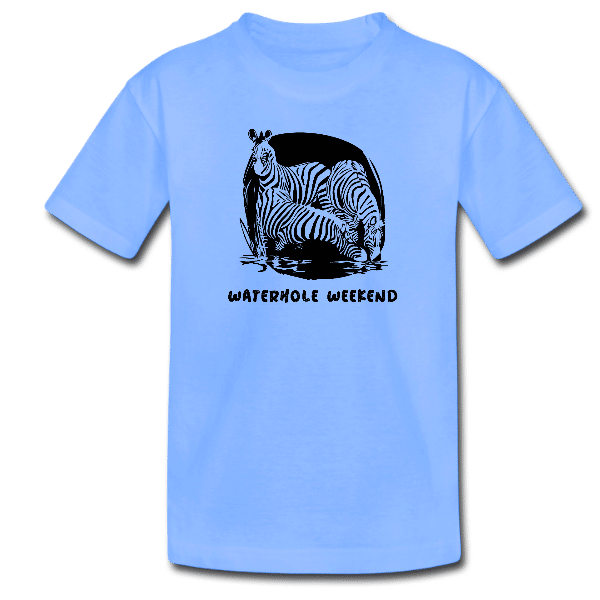 Weekend at the Waterhole kid’s T-shirt