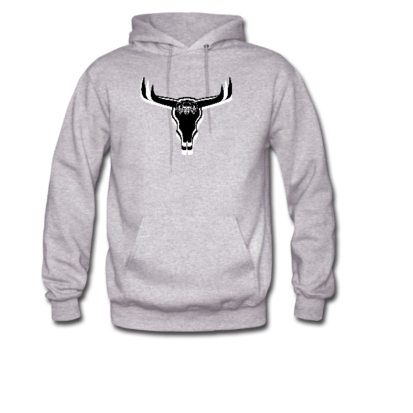 cow skull x3 hoodie