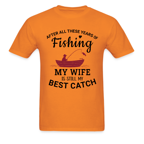 Fishing Unisex Custom Graphic T-Shirt - Teeprint