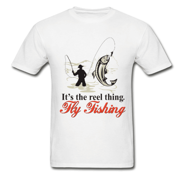 Fly Fishing Unisex  Custom Graphic T-Shirt