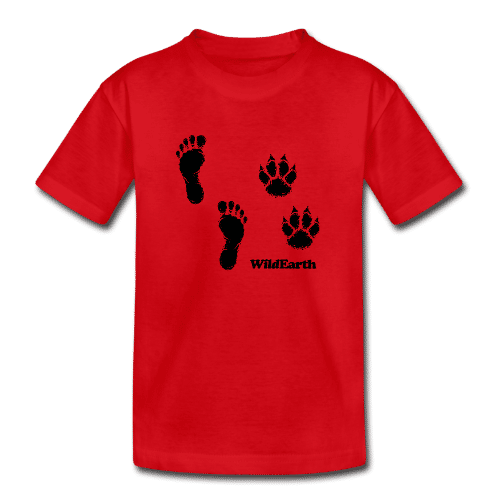 Footprint Kids T-shirt dark print