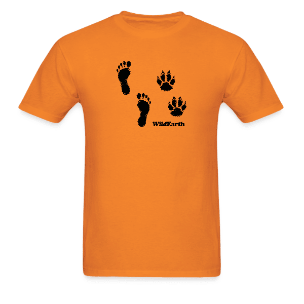 Footprints Unisex T-shirt dark print