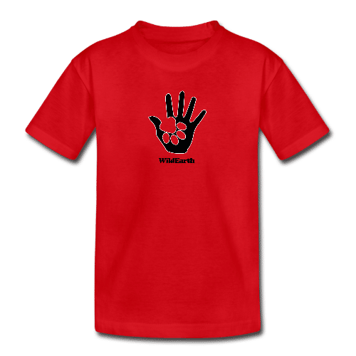 Handprint kids T-shirt dark print