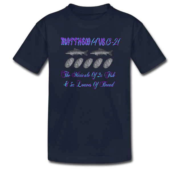 Matthew 14 Kids Unisex Custom Graphics T-shirt