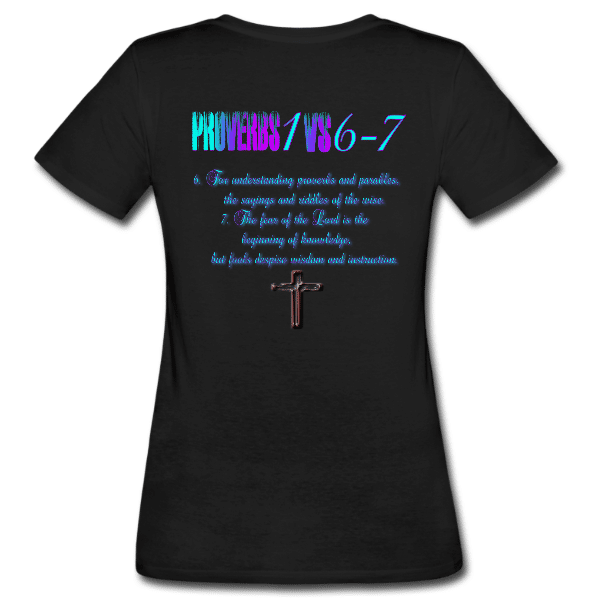 Proverbs 1 Women’s Custom Graphics T-shirt