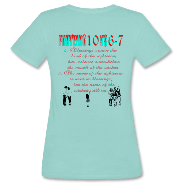 Proverbs 10 Women’s Custom Graphics T-shirt