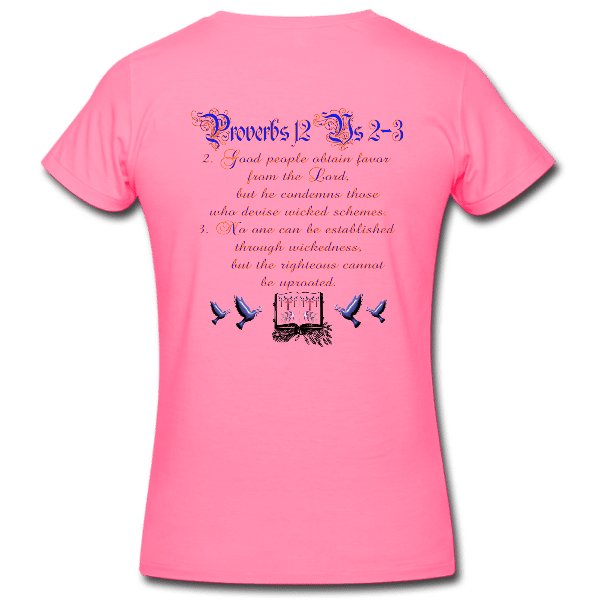 Proverbs 12 Women’s Custom Graphics T-shirt