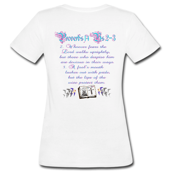 Proverbs 14 Women’s Custom Graphics T-shirt