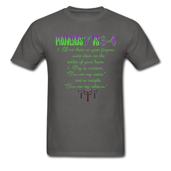 Proverbs 7 Unisex Custom Graphics T-shirt
