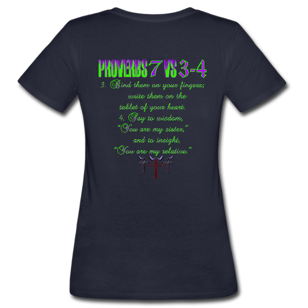 Proverbs 7 Women’s Custom Graphics T-shirt