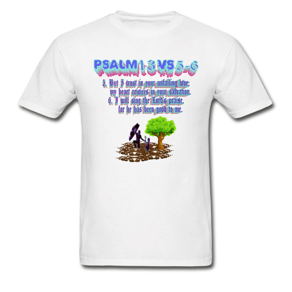 Psalm 13 Unisex Custom Graphics T-shirt