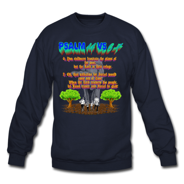 Psalm 14 Unisex Custom Graphics Sweater
