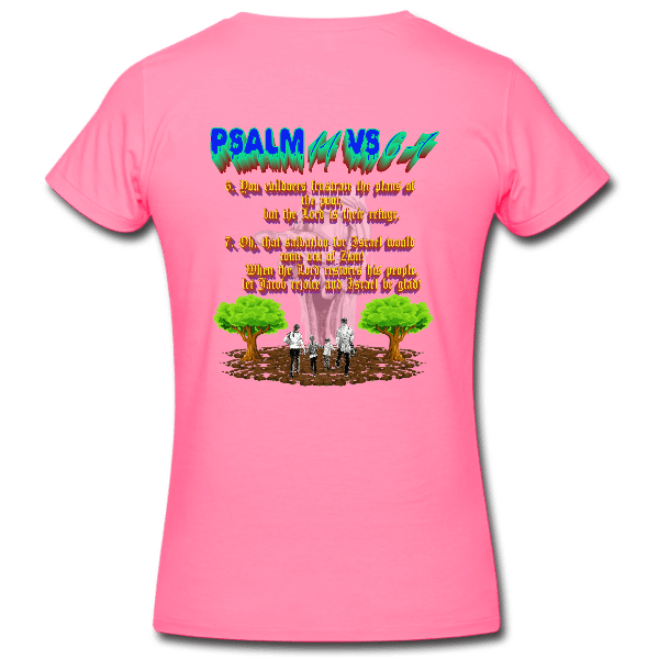 Psalm 14 Women’s Custom Graphics T-shirt