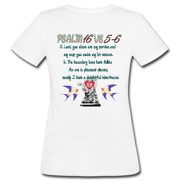 Psalm 16 Women’s Custom Graphics T-shirt