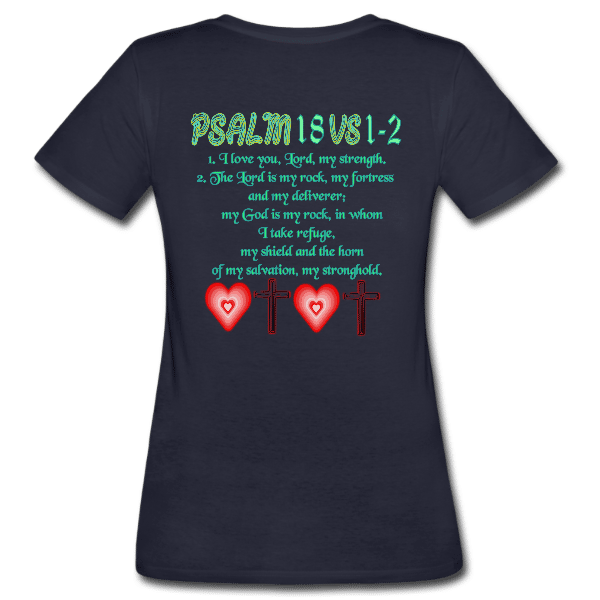 Psalm 18 Women’s Custom Graphics T-shirt