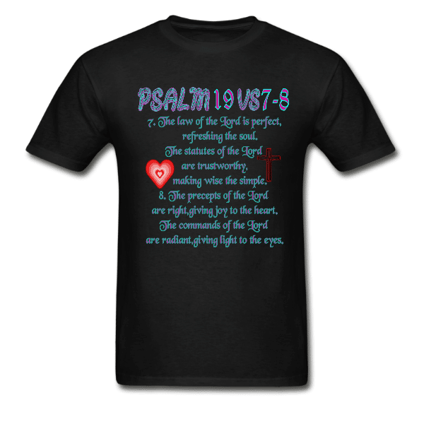 Psalm 19 Unisex Custom Graphics T-shirt