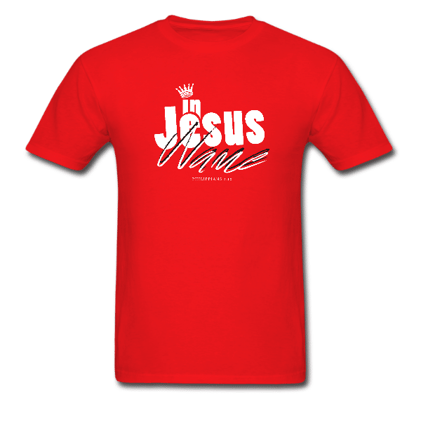 In Jesus name (Red)