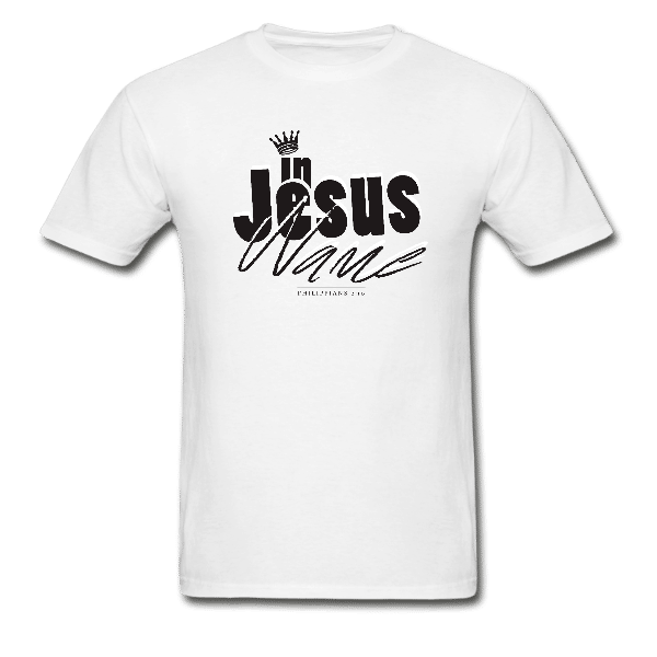 In Jesus name (White)