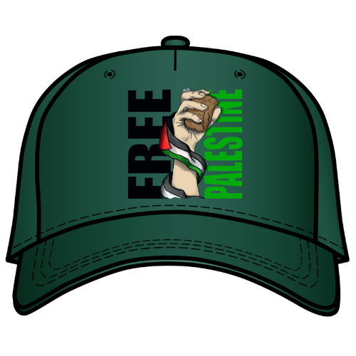 Free Palestine (r) cap.