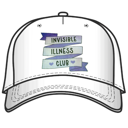 Invisible illness caps