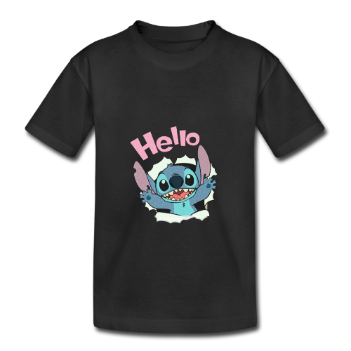 Stitch says hello